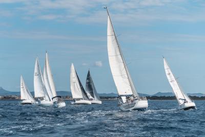 La dura regata "Trofeo Isla del Sec" pone punto y final al Circuito Solitarios 2023 del CNR
